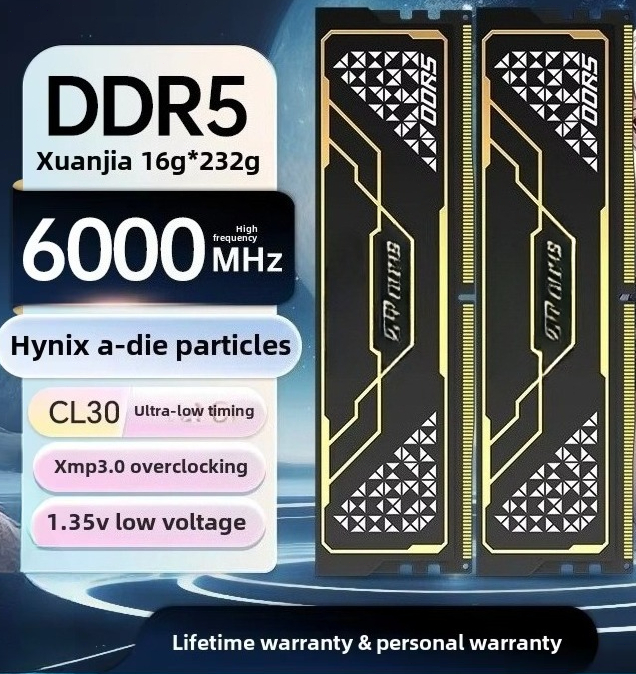 Ddr5 16Gb 6000Mhz - Memoria Desktop DDR5 16GB 6000MHz con