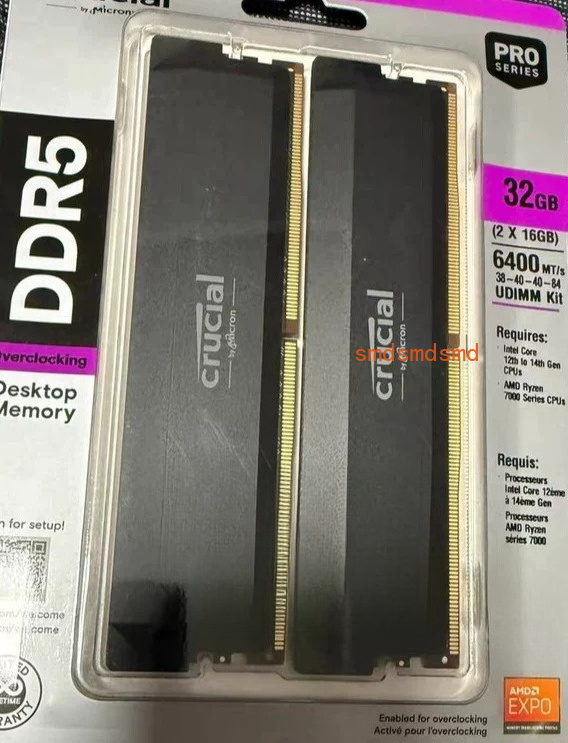Ddr5 16Gb 6000Mhz - Kit RAM DDR5 da 32 GB
