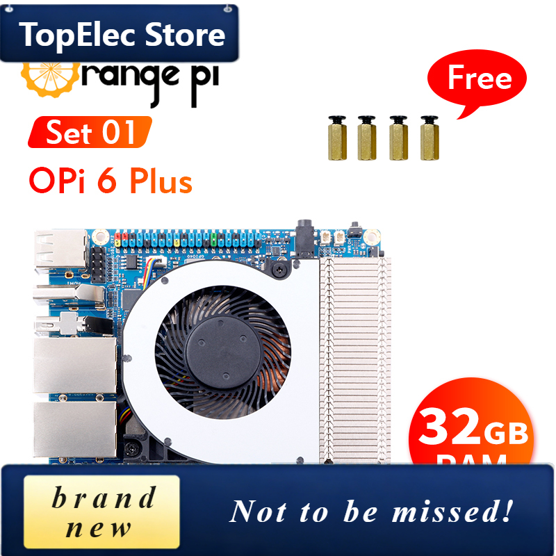 Ddr5 32Gb - TopElec Orange Pi 6 Plus+Cooler 32GB