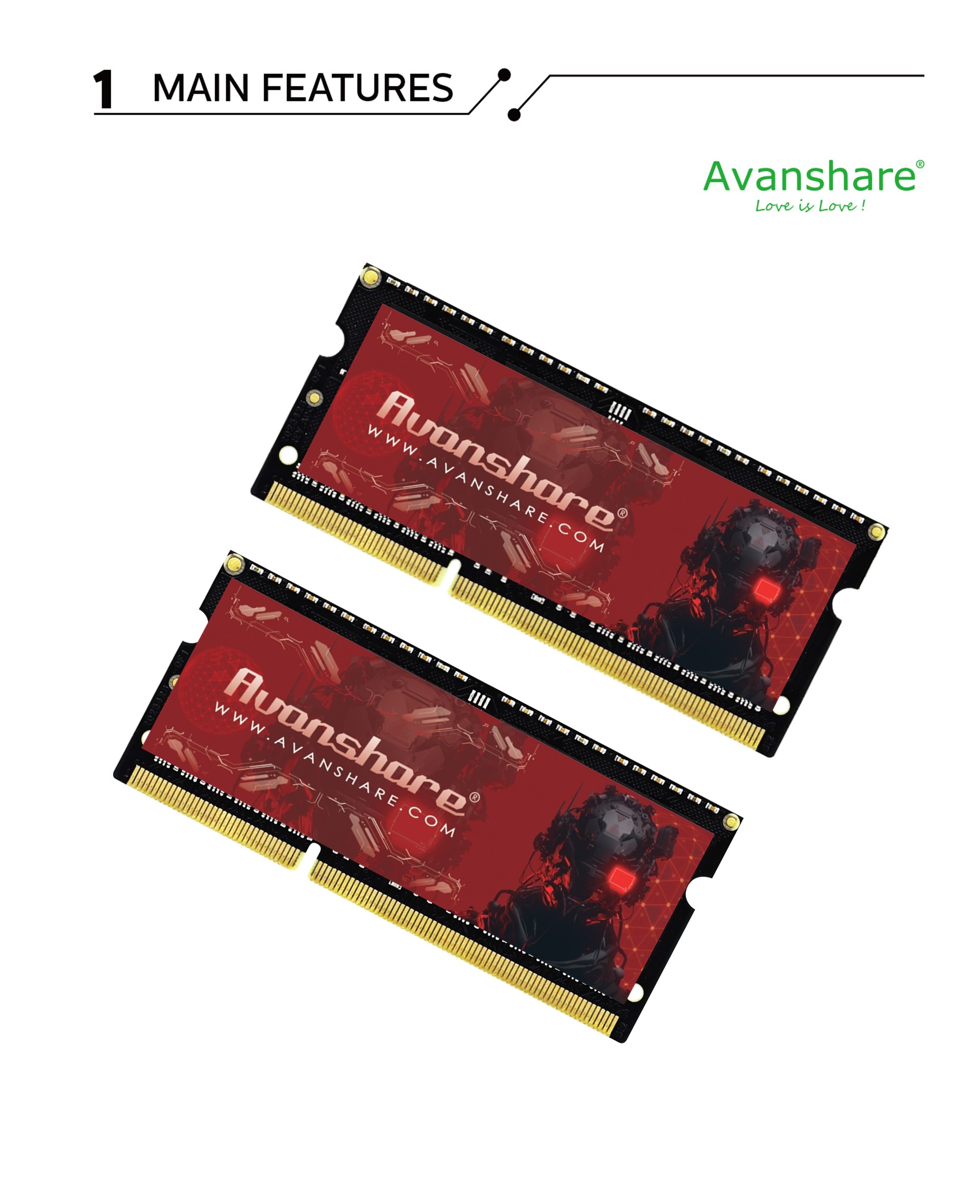 Memoria RAM Avanshare DDR5 DDR - Ddr5 Sodimm recensione e prezzo
